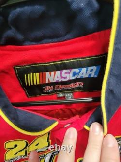 NASCAR Jeff Gordon 4 Time Champion Jacket XL Great Condition