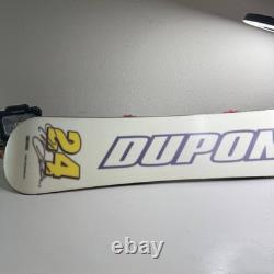 NASCAR Jeff Gordon Vintage #24 DuPont Snowboard Board w Option Haze Bindings Sig