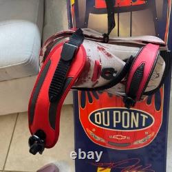NASCAR Jeff Gordon Vintage #24 DuPont Snowboard Board w Option Haze Bindings Sig