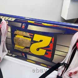 NASCAR Jeff Gordon Vintage #24 DuPont Snowboard Board w Option Haze Bindings Sig