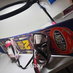 NASCAR Jeff Gordon Vintage #24 DuPont Snowboard Board w Option Haze Bindings Sig