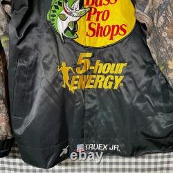 NASCAR Martin Truex Jr Bass Pro Shops Full-Snap Black Camouflage XL Jacket