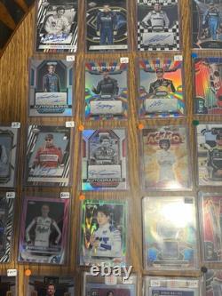 NASCAR, Prizm, Select, Donruss Optic Trading Card Lot- All Numbered And Autos