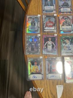 NASCAR, Prizm, Select, Donruss Optic Trading Card Lot- All Numbered And Autos