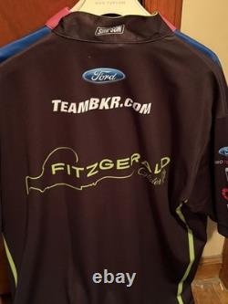 NASCAR Race Used Brad Keselowski Racing Crew Shirts + Hats Lot