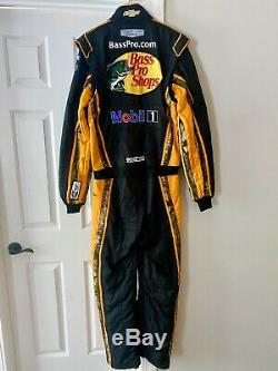 NASCAR Race Used Driver Suit Ty Dillon Bass Pro Shop Stewart Haas Racing #14