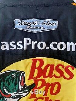 NASCAR Race Used Driver Suit Ty Dillon Bass Pro Shop Stewart Haas Racing #14