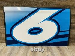 NASCAR Race Used Sheet Metal #6 Ryan Newman 2020 Wyndham Door Panel- RFR