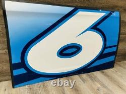 NASCAR Race Used Sheet Metal #6 Ryan Newman 2020 Wyndham Door Panel- RFR