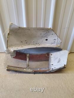 NASCAR Race Used Sheetmetal Jennifer Jo Cobb Truck Series Ford Front Bumper