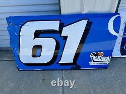 NASCAR Race Used Sheetmetal Robby Lions Xfinity Daytona Door