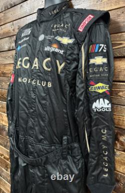 NASCAR SIMPSON Race Used Firesuit Legacy Motor Club SFI 3.4/5 Size C46-W34-L30