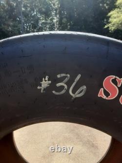 NASCAR SUPPORT OUR TROOPS Race Used Tire RARE COKE 400 DAYTONA #36 Patriotic
