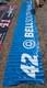Nascar Sabco Racing Kenny Irwin Jr #42 Bellsouth Race Used Pit Wall Banner