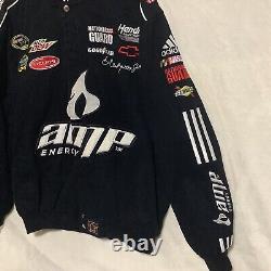 NASCAR Sprint JR Nation Jacket Dale Earnhardt Jr Amp Energy Jeff Hamilton Sz L