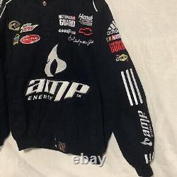 NASCAR Sprint JR Nation Jacket Dale Earnhardt Jr Amp Energy Jeff Hamilton Sz L