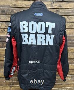 NASCAR Team Issued Impact Race Used Fire Suit SFI 3.4/1 Size C42/W30/L27