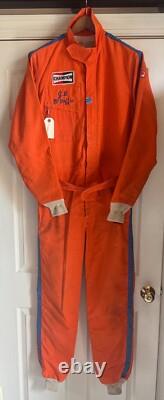 NASCAR Vintage 1980's J. D. McDuffie Race Used Drivers Suit
