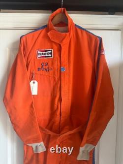 NASCAR Vintage 1980's J. D. McDuffie Race Used Drivers Suit