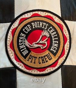 NASCAR Winston Cup Points Challenge PIT CREW Soft Leather Jacket Mens Large L
