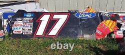 NASCAR race used # 17 Taylor Gray rookie sheetmetal drivers side