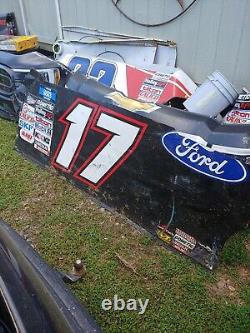 NASCAR race used # 17 Taylor Gray rookie sheetmetal drivers side