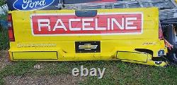 NASCAR race used #9 truck rookie rear bumper Blaine Perkins Darlington throwback