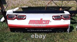 NASCAR race used sheet metal Scott Heckert malco rear Camaro bumper