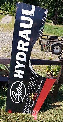 NASCAR race used sheetmetal colby Howard 2022 Foundation rear quarter