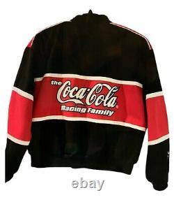 Nascar Coca Cola Racing Family Chase Mens XL Dale Jarrett 88 Coke Jacket Coat