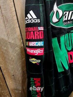 Nascar Dale Earnhardt Jr. Racing Jacket Mountain Dew GM Adidas JR Nation Size XL