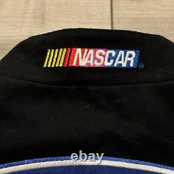 Nascar Jacket Mens Sz L Ford Racing Champions Apparel Y2K Bomber Embroidered