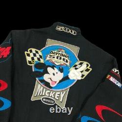 Nascar Jacket Size Small Mickey Disney Vintage USA Racing JH Designs
