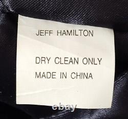 Nascar Leather Jacket 50th Anniversary Jeff Hamilton Racing Size XL