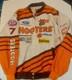 Nascar Mens Size M Alan Kulwicki Hooters Snap Button Jacket Chase Authentics