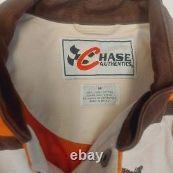 Nascar Mens Size M Alan Kulwicki Hooters Snap Button Jacket Chase Authentics