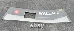 Nascar Race Used Bubba Wallace Windshield Top Banner 23 23XI