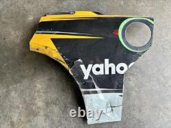 Nascar Race Used Christopher Bell Dewalt Gashole Quarter Panel