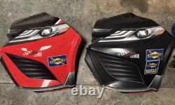 Nascar Race Used Christopher Bell Ty Gibbs Nose Corners