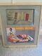 Nascar Race Used Darrell Waltrip Glove Autoed Tide #17 Framed And Matted