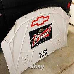 Nascar Race Used Hood Sheet Metal Kevin Harvick RCR Rheem BUD Car #391 Chevy