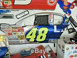 Nascar Race Used Jimmie Johnson Sheetmetal Rookie Driver Side 8ft++ Rear Window