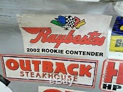 Nascar Race Used Jimmie Johnson Sheetmetal Rookie Driver Side 8ft++ Rear Window