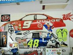 Nascar Race Used Jimmie Johnson Sheetmetal Rookie Driver Side 8ft++ Rear Window