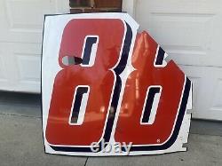 Nascar Race Used Sheetmetal Alex Bowman Roof HMS #88 Valvoline