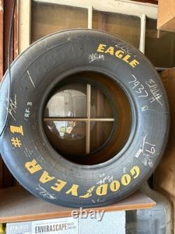 Nascar Racing Tire Good Year Eagle Racing Tire Autographs CHASE ELLIOTT