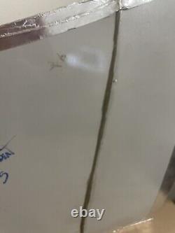 Nascar Rusty Wallace Race Used Sheetmetal Fender Piece 2005 Sears Point LOGOs