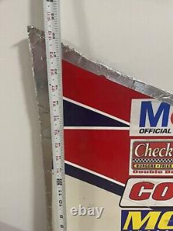 Nascar Rusty Wallace Race Used Sheetmetal Fender Piece 2005 Sears Point LOGOs