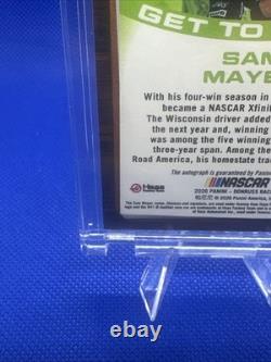 Nascar Sam Mayer 2026 Donruss SSP Get To Know Auto CASE HIT Dale Jr. GTK-SMR