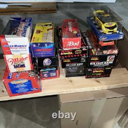 Nascar action diecast 1/24 Lot Of 14 Cars Racing Champions